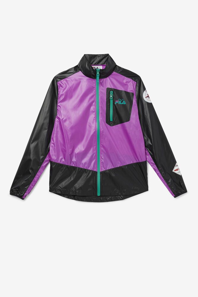 Fila Jakke Herre Lilla/Svart Pinnacle 098543-ASD